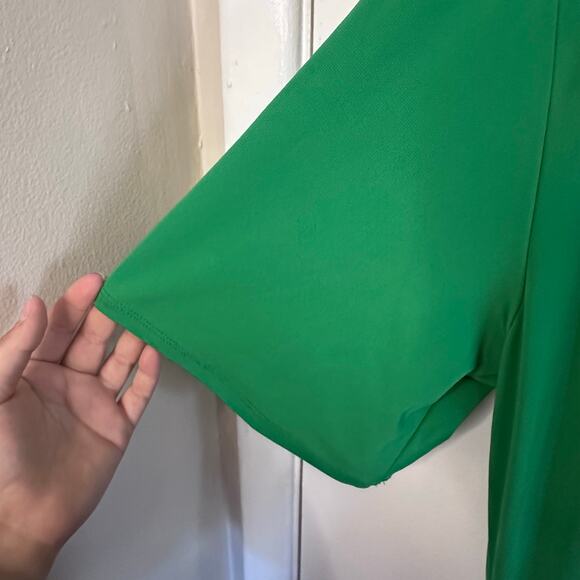 New womans future collective green ruched above knee dress size large - Picture 4 of 8